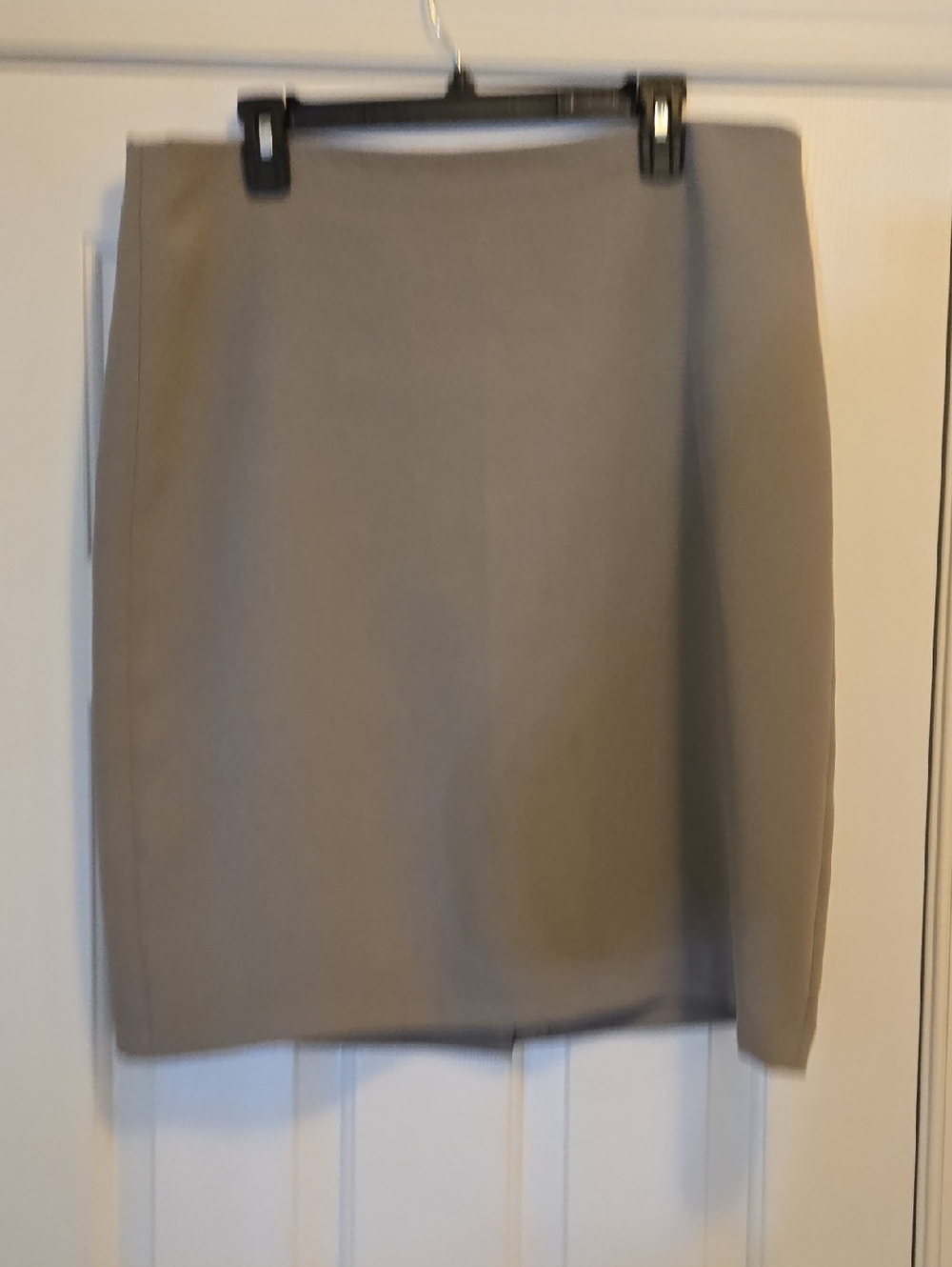 Talbots Taupe Pencil Skirt